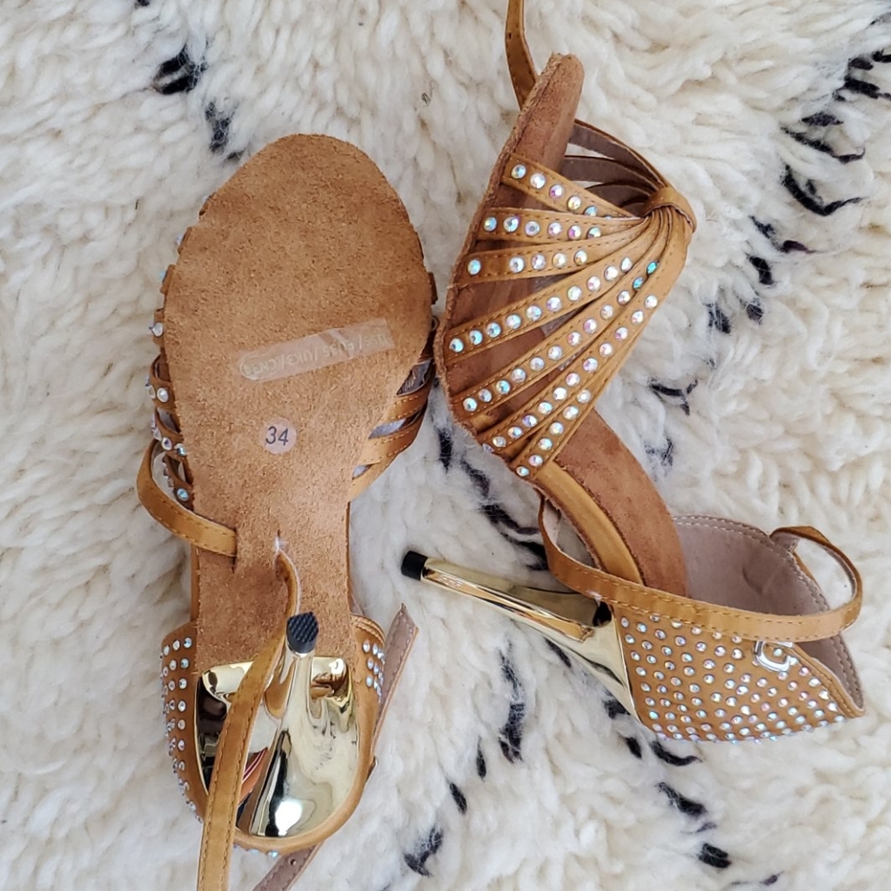Salsa dancing shoes US Size 5 - Picture 5 of 5